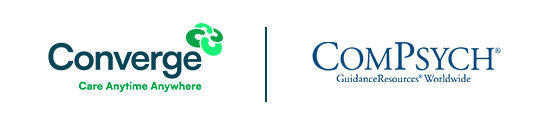 ConvergeComPsych logos