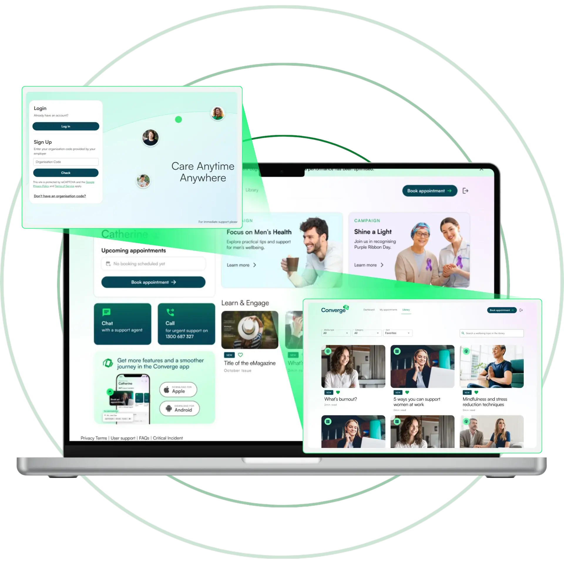 Employee Wellbeing Portal