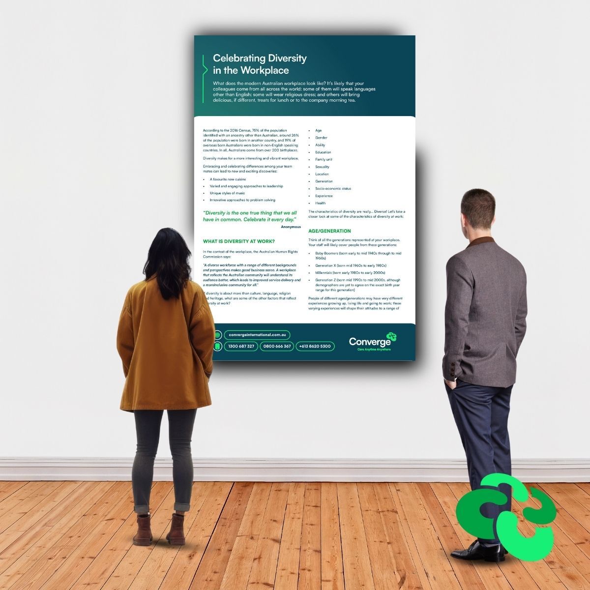 Tipsheets and articles from Converge — practical support resources