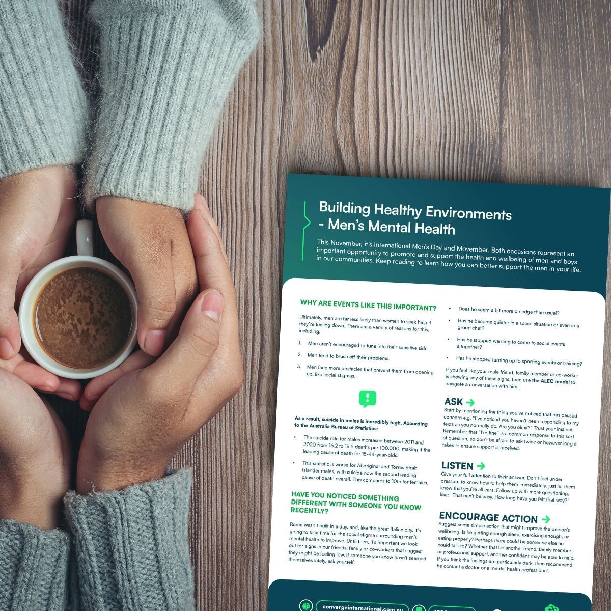 Tipsheets and articles from Converge — practical support resources