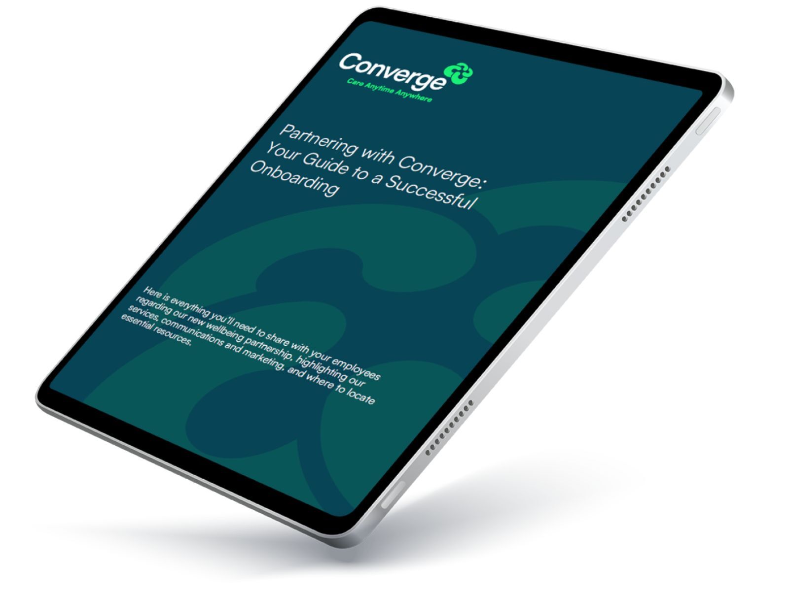 Introduce Converge onboarding guide