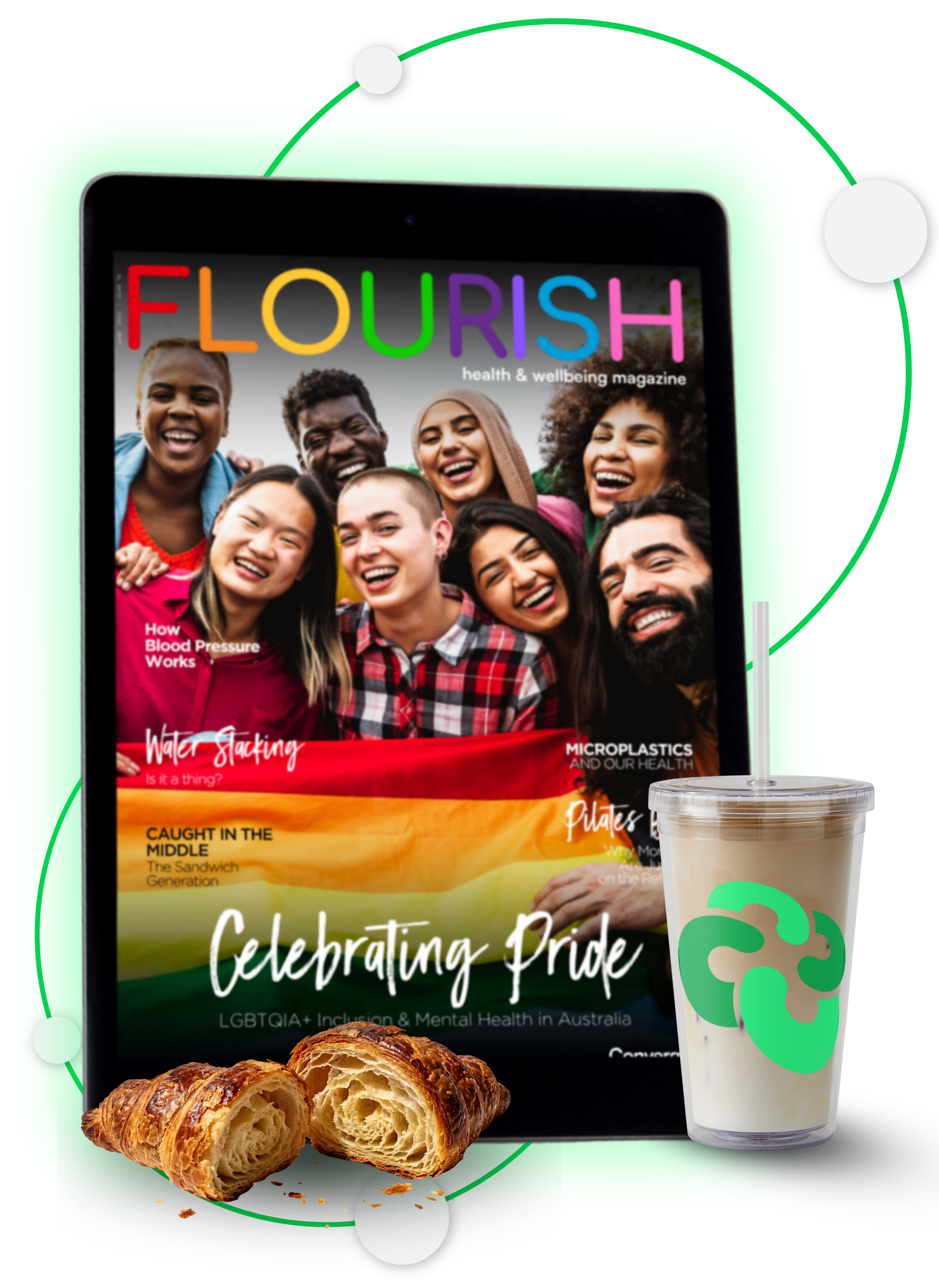 Drop Flourish e-magazine cover