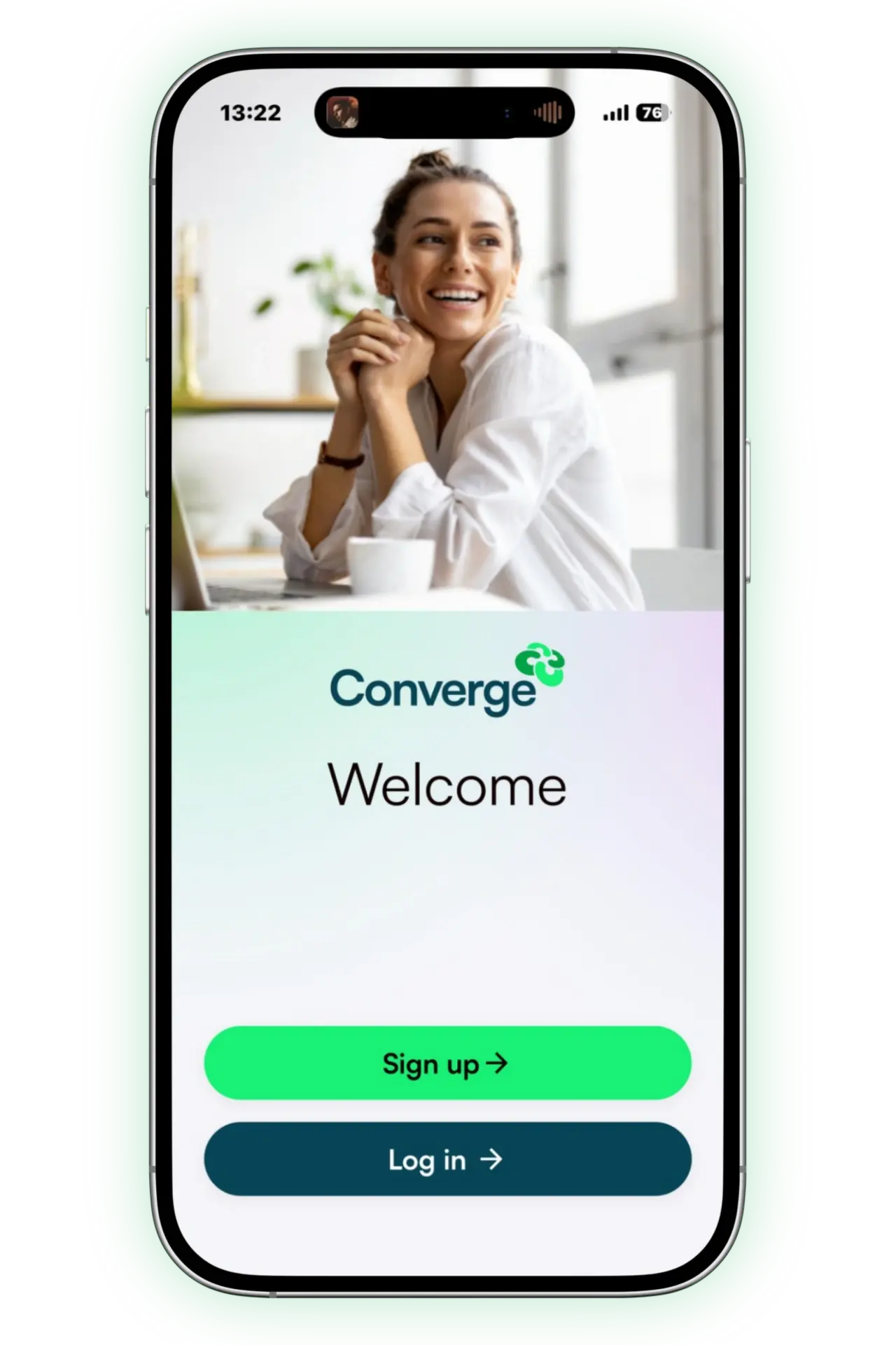 Registering in the Converge App
