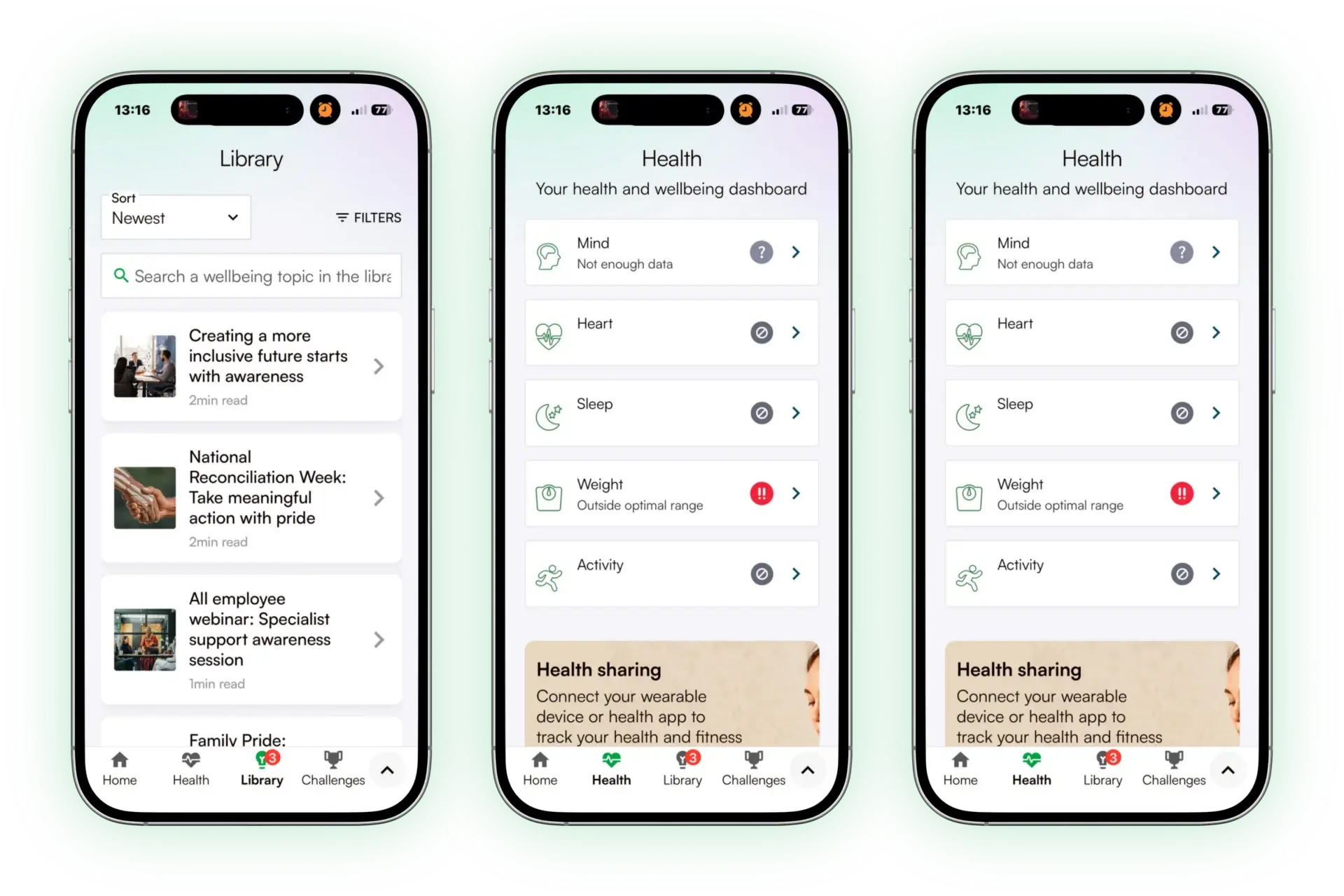 Converge App insights, HealthHub and challenges