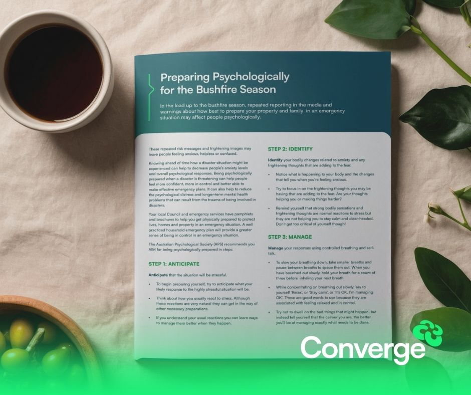 Extreme weather wellbeing tipsheets